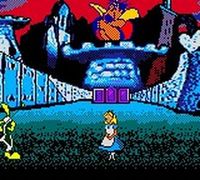 une photo d'Ã©cran de Alice in Wonderland sur Nintendo Game Boy Color